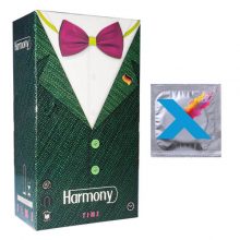 کاندوم هارمونی مدل DOT بسته 12 عددی به همراه کاندوم مدل X بسته 1 عددی