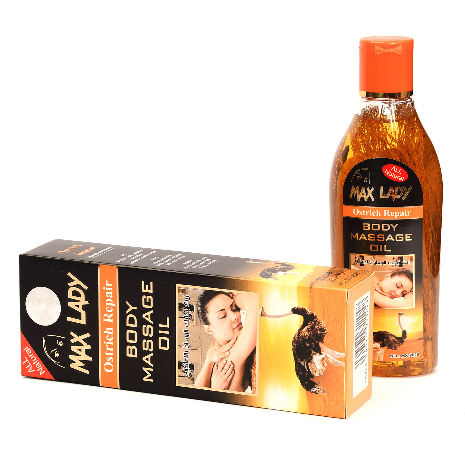 روغن ماساژ مکس لیدی max lady حجم 100 میلی لیتر